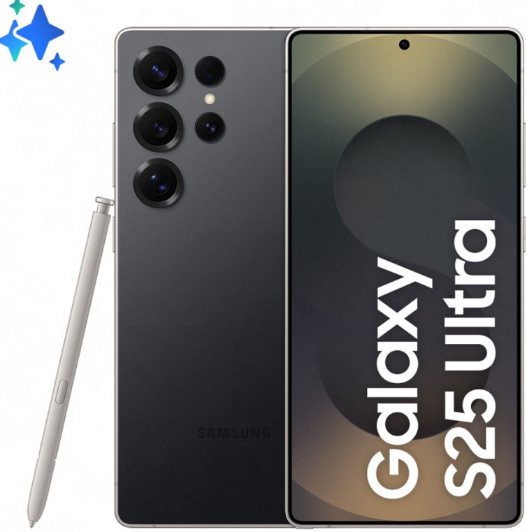Смартфон Samsung Galaxy S25 Ultra 5G 12+512GB Черный Титан