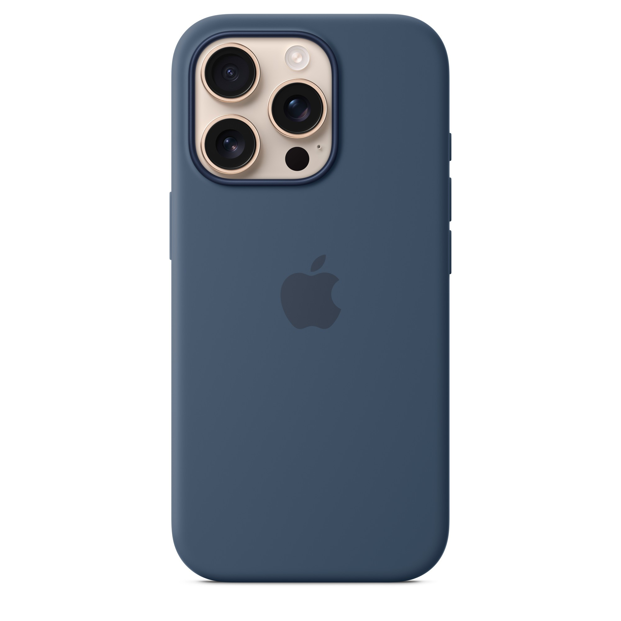 Чехол Silicone Case with MagSafe для iPhone 16 Pro Denim
