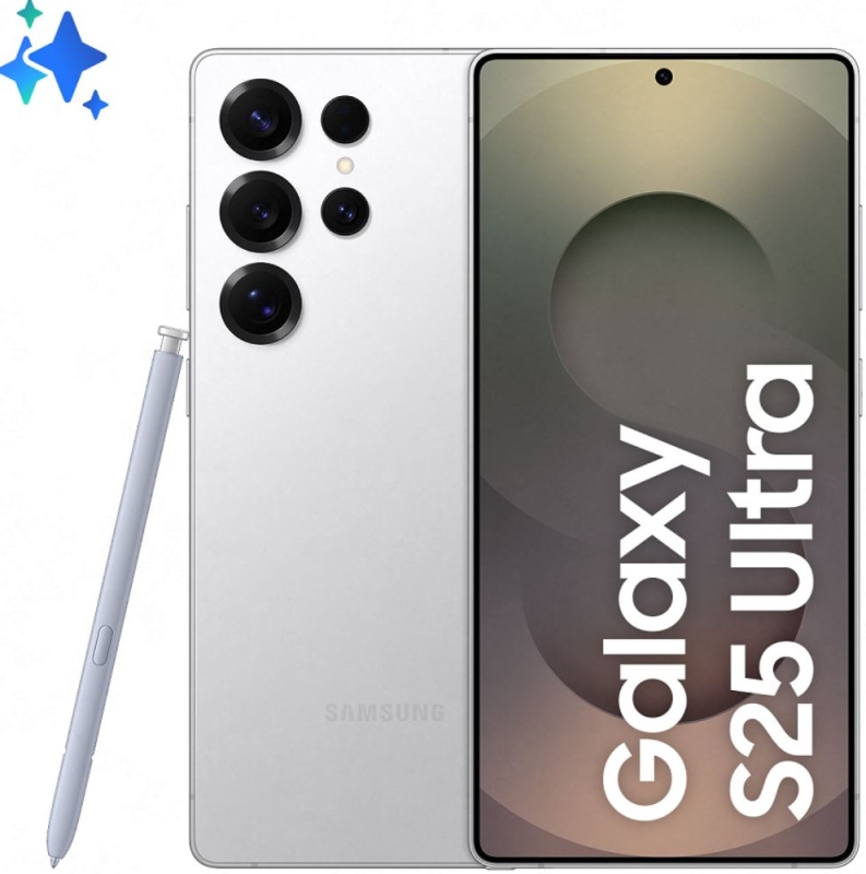 Смартфон Samsung Galaxy S25 Ultra 5G 12+1TB Cеребряный Титан