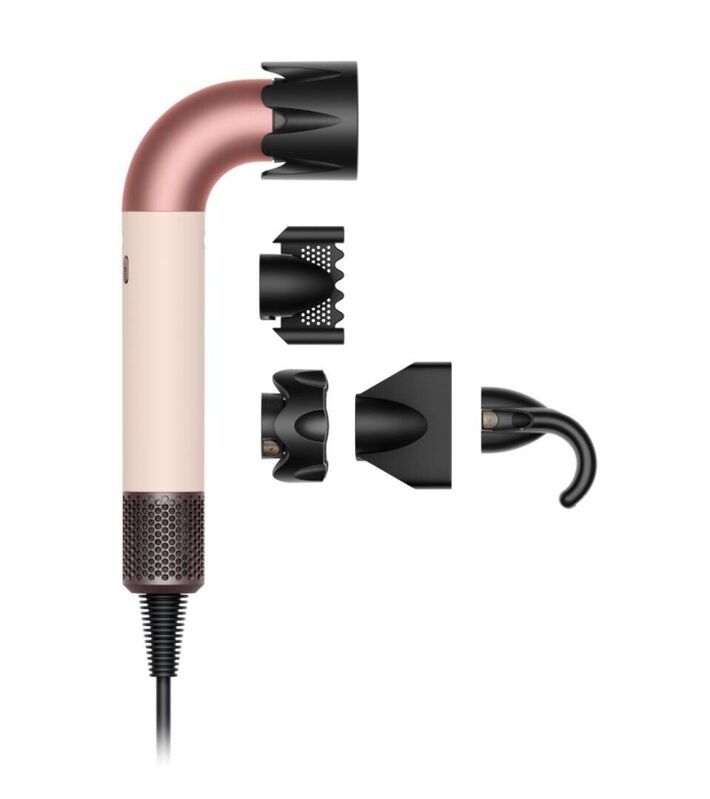 Фен Dyson Supersonic R Pro HD17, розовый/розовое золото (Ceramic pink/Rose gold)