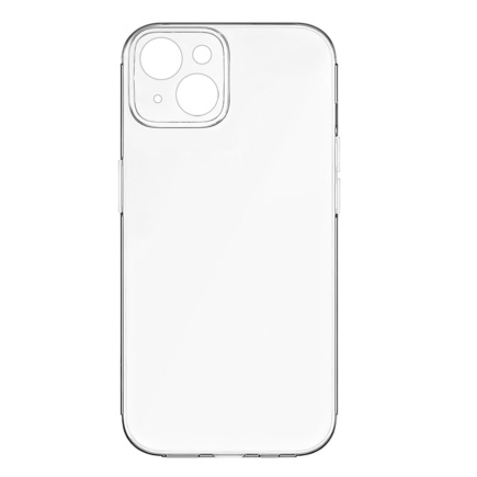 Чехол силиконовый для iPhone 15 Plus Прозрачный