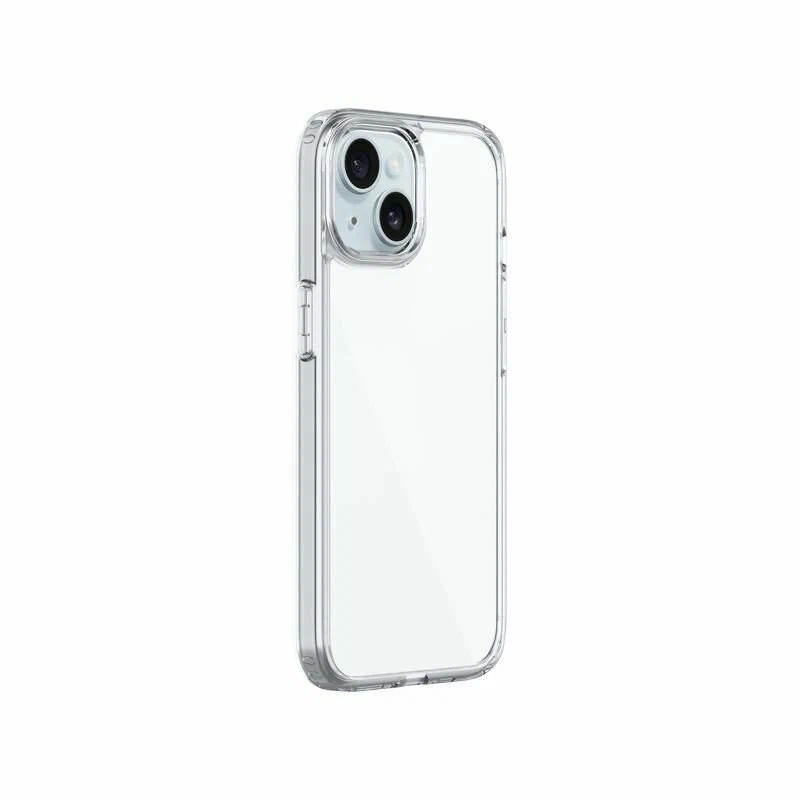 Силиконовый чехол KeepHone Protective Case для iPhone 15 Прозрачный