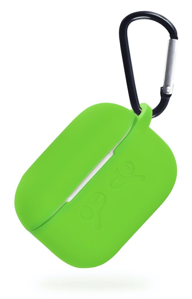 Чехол Gurdini Pro Silicone Case для наушников Apple AirPods Зеленый