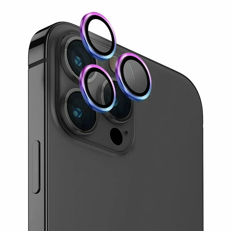 Защитное стекло для линз камеры Uniq Optix для iPhone 15 Pro Max Iridescent