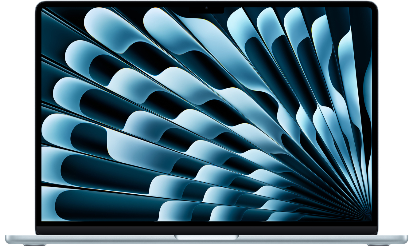 Ноутбук Apple MacBook Air 15'' M4 10 CPU 10 GPU 16 ГБ / 256 ГБ Sky Blue