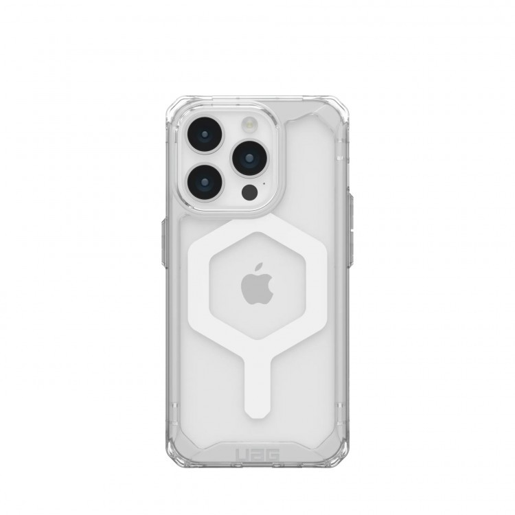 Чехол UAG Plyo с MagSafe для iPhone 15 Pro Ice/White