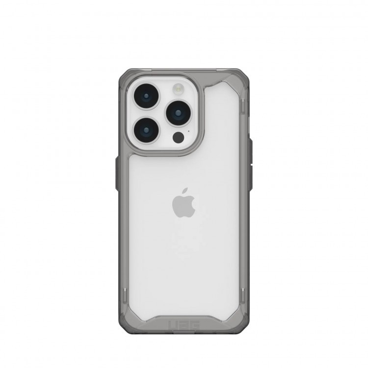 Чехол UAG Plyo для iPhone 15 Pro тонированный Ash