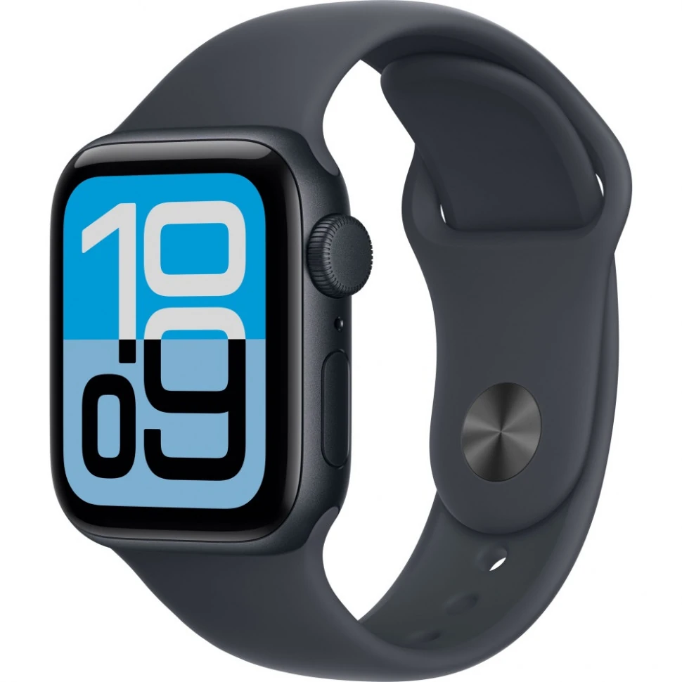 Часы Apple Watch SE 2025 40mm Midnight Black Sport Band S/M