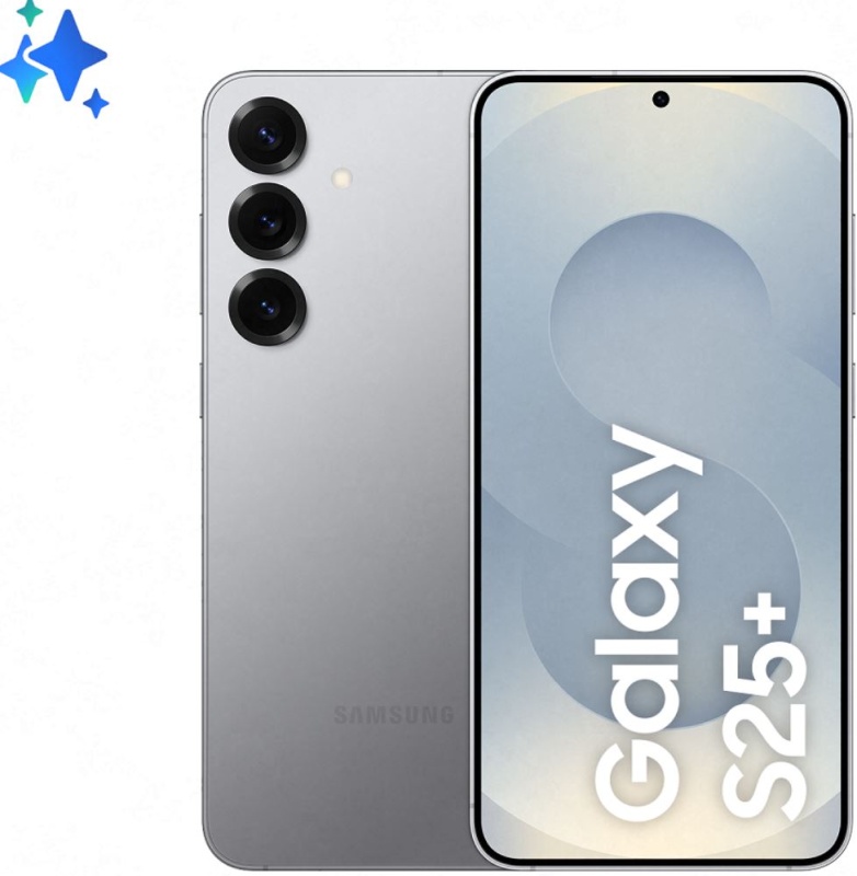Смартфон Samsung Galaxy S25+ 5G 12+512GB Серый