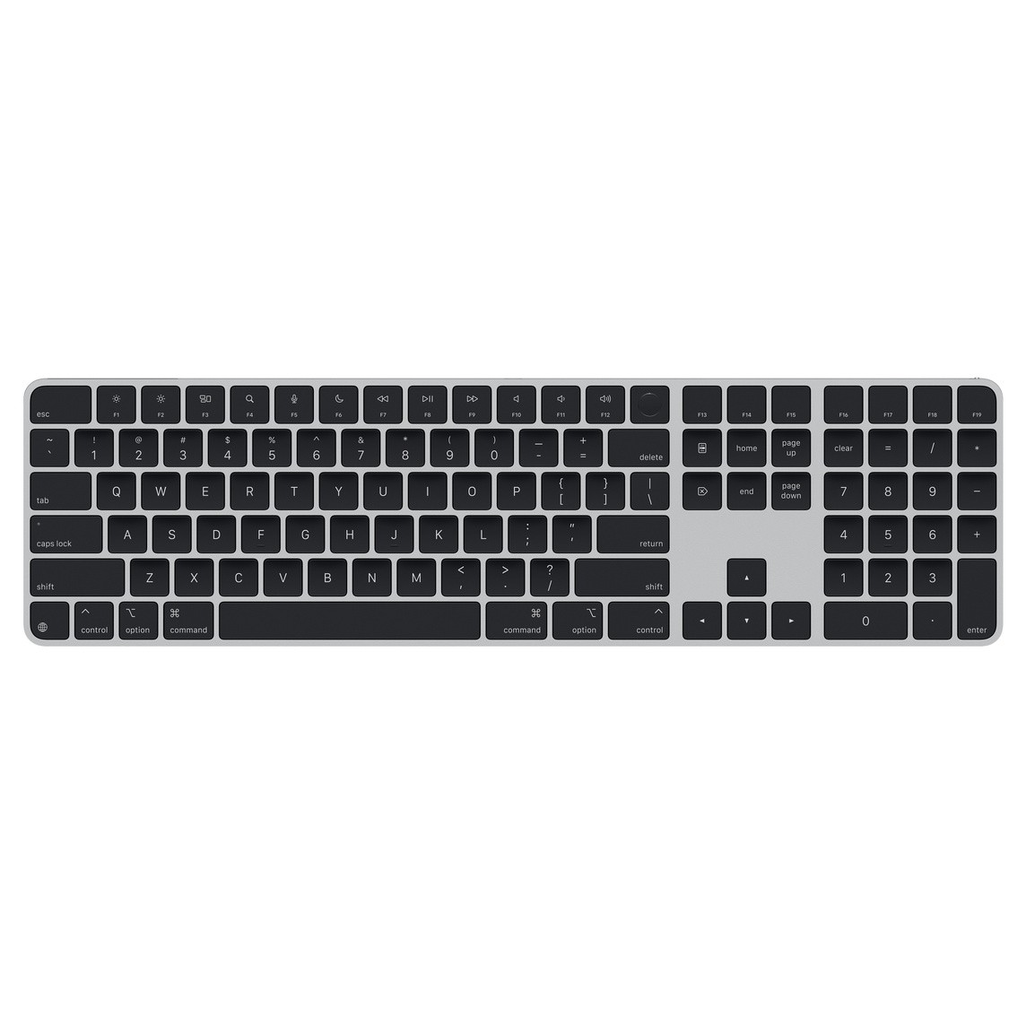 Клавиатура Apple Magic Keyboard 2 с Touch ID и Numeric Keypad Black