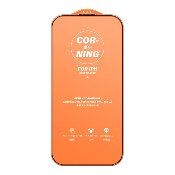 Защитное стекло Remax для iPhone 16 Сверхпрочное