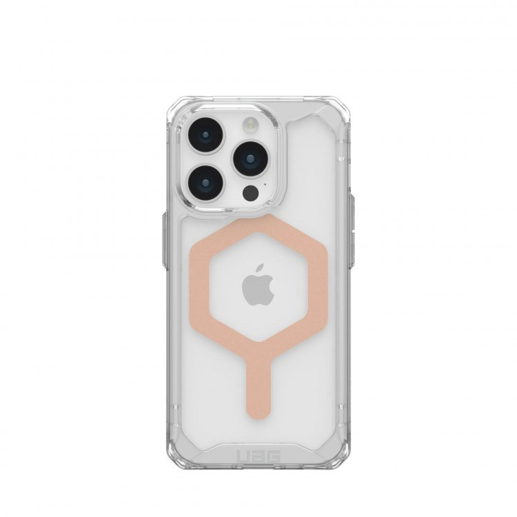 Чехол UAG Plyo с MagSafe для iPhone 15 Pro Ice/Rose Gold