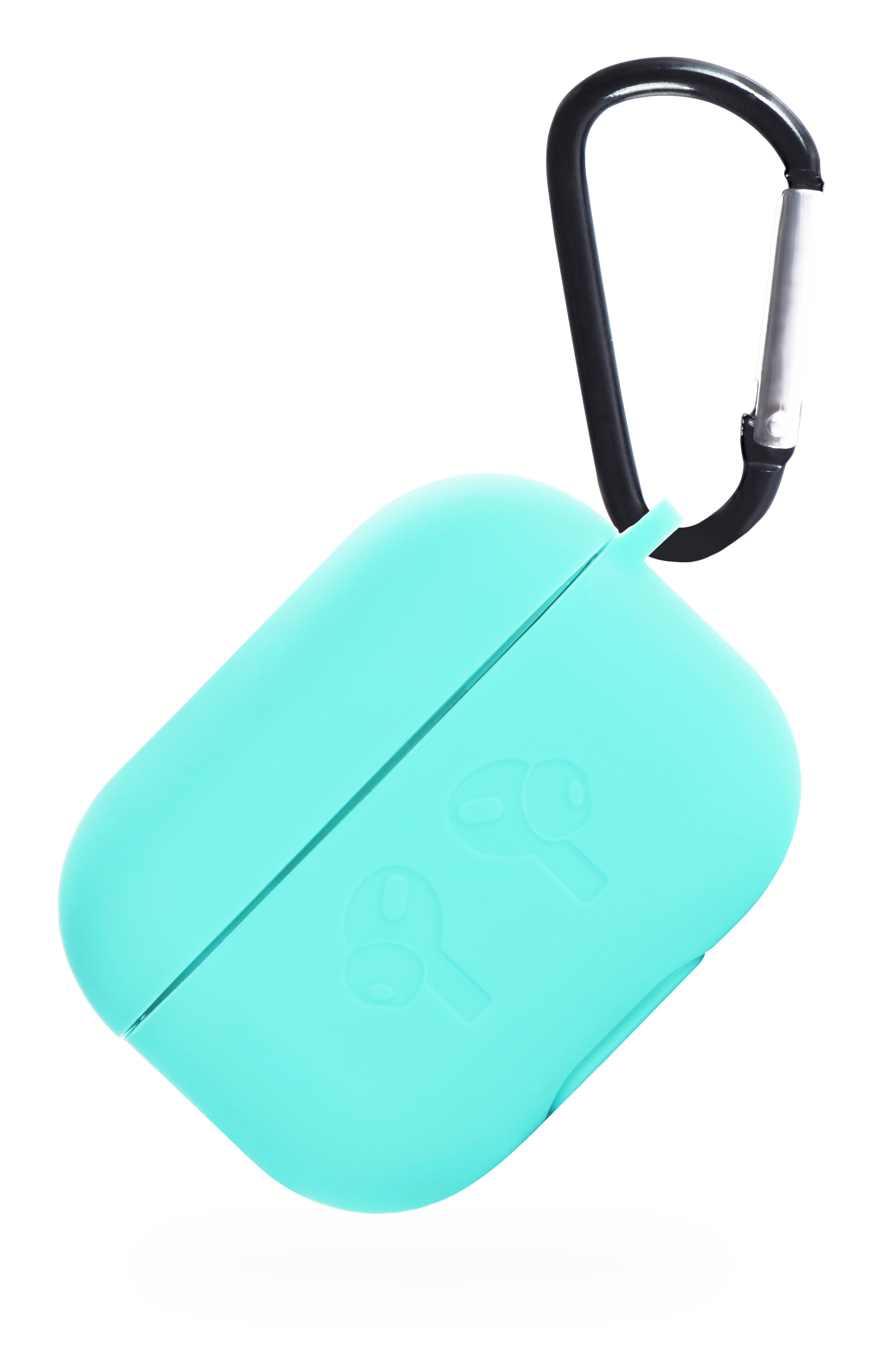 Чехол Gurdini Pro Silicone Case для наушников Apple AirPods Мятный