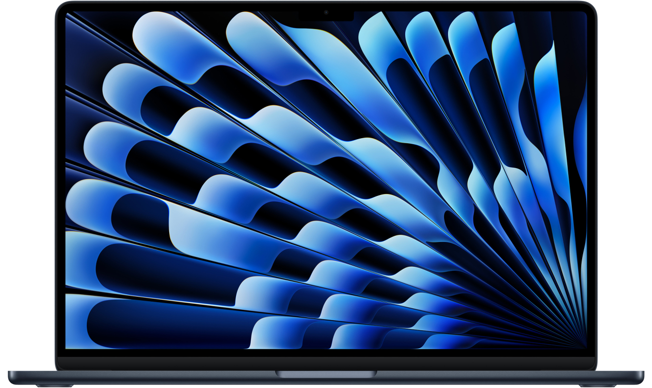 Ноутбук Apple MacBook Air 15'' M4 10 CPU 10 GPU 16 ГБ / 512 ГБ Midnight
